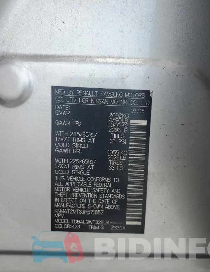 KNMAT2MT3JP571857 Photo# 14