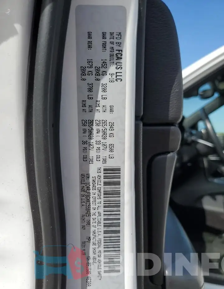 1C4RJFBGXKC558425 Photo# 13