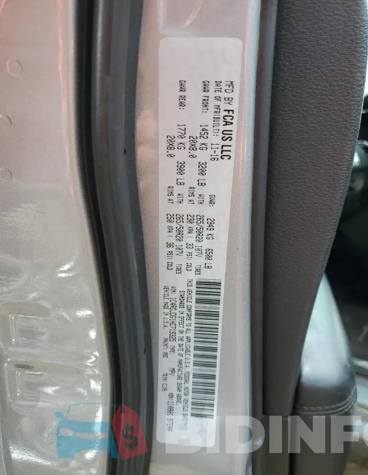 1C4RDJDG1HC719325 Photo# 13