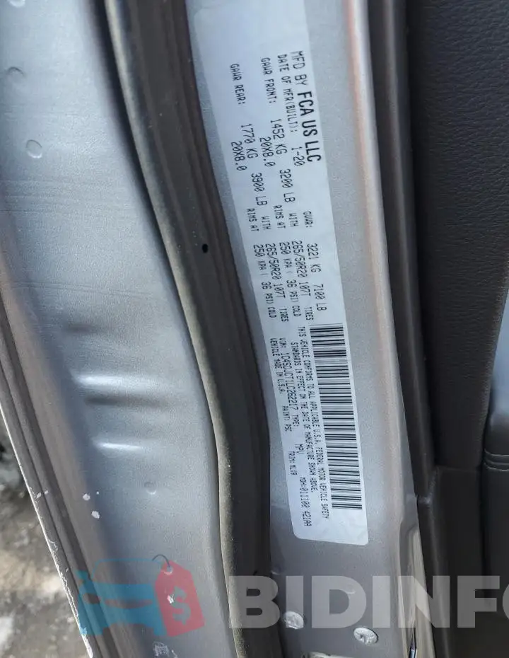 1C4SDJCT1LC262217 Photo# 13
