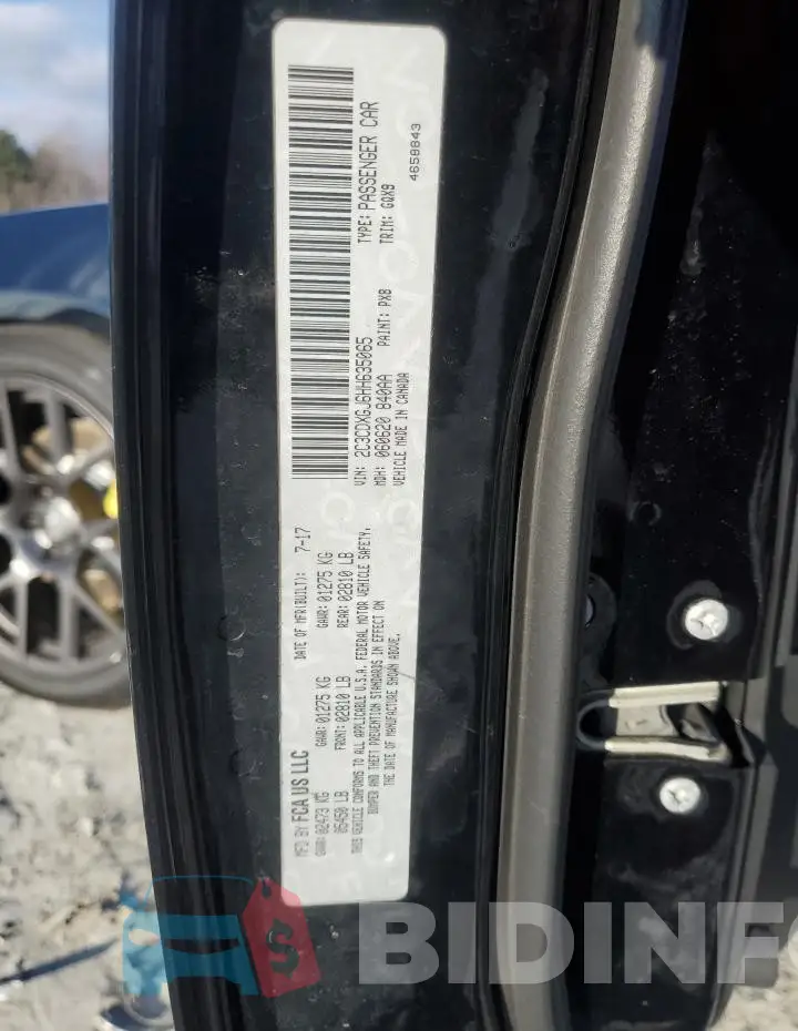2C3CDXGJ6HH635065 Photo# 12