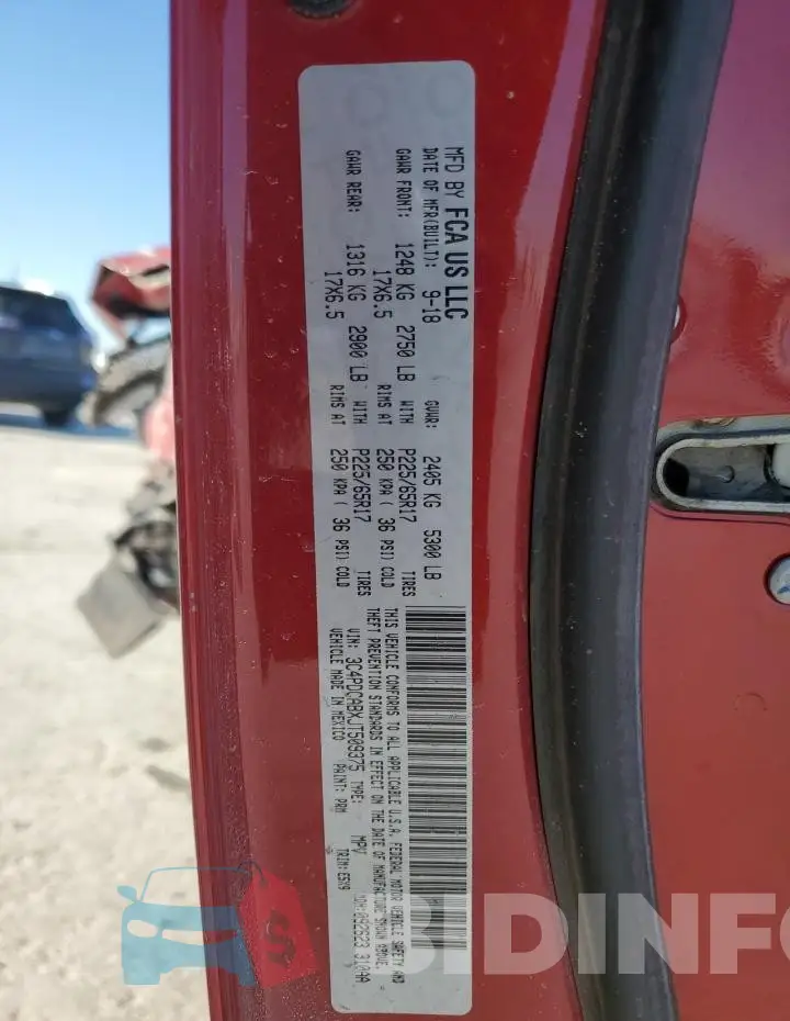 3C4PDCABXJT509375 Photo# 14