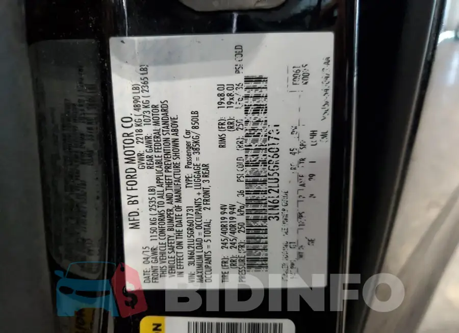 3LN6L2LU5GR601731 Photo# 12