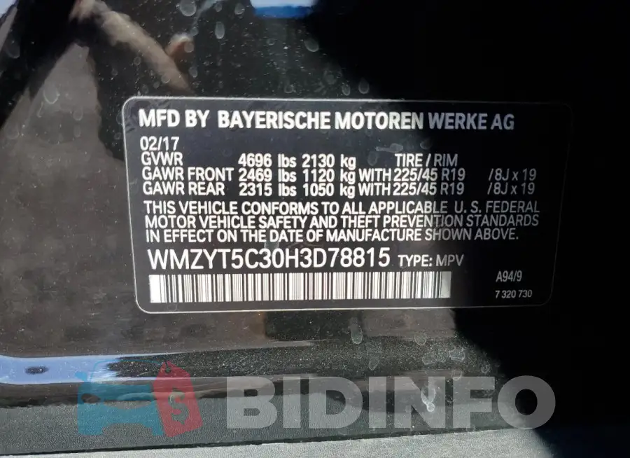 WMZYT5C30H3D78815 Photo# 12
