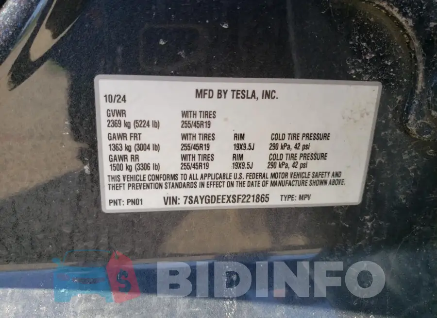7SAYGDEEXSF221865 Photo# 12