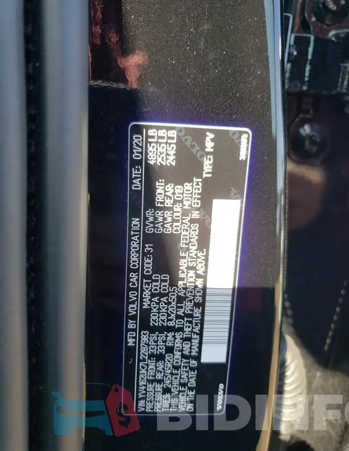 YV4162UK7L2287983 Photo# 13