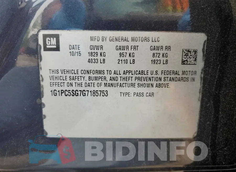 1G1PC5SG7G7185753 Photo# 12