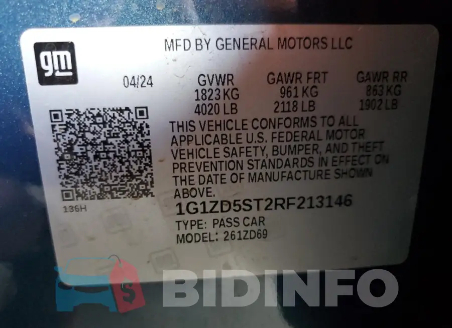 1G1ZD5ST2RF213146 Photo# 12