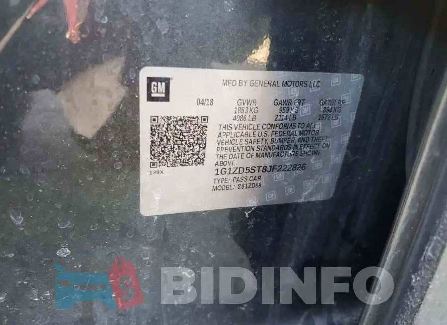 1G1ZD5ST8JF222826 Photo# 12