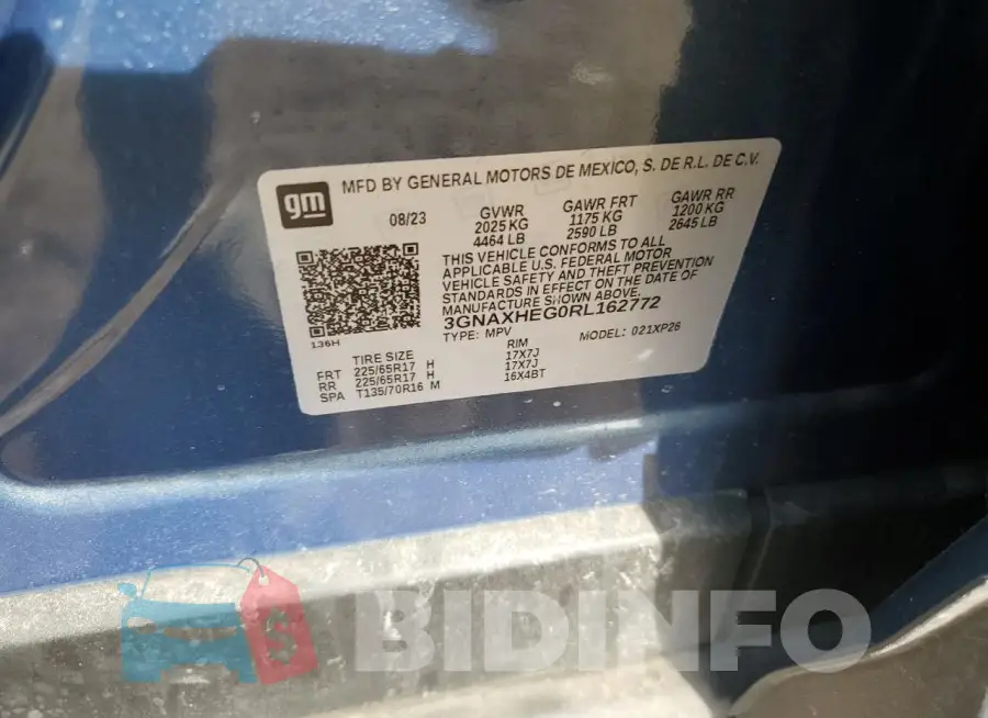 3GNAXHEG0RL162772 Photo# 12
