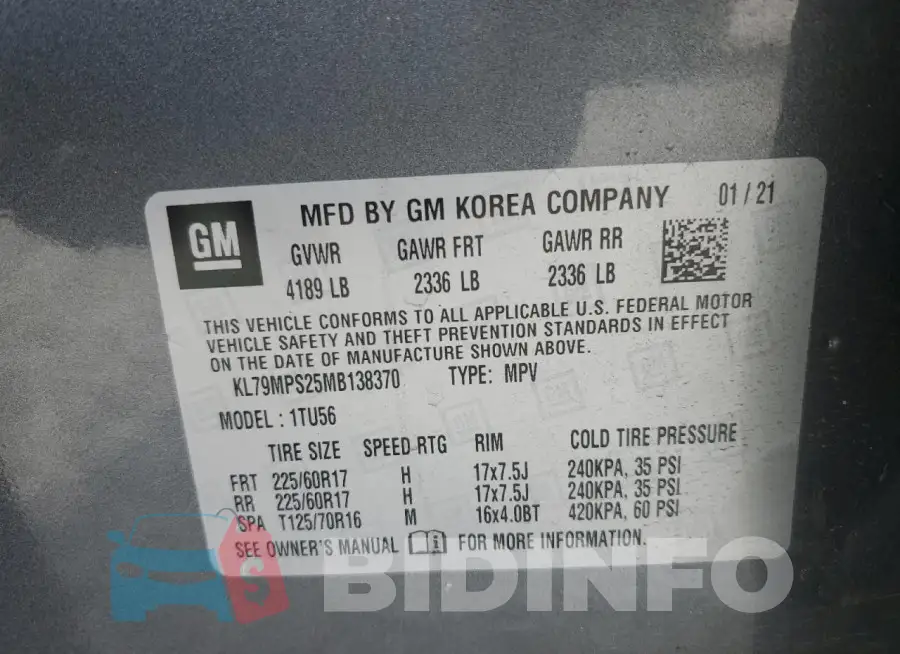 KL79MPS25MB138370 Photo# 12