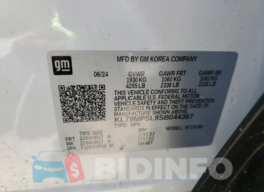KL79MPSL9SB044367 Photo# 13