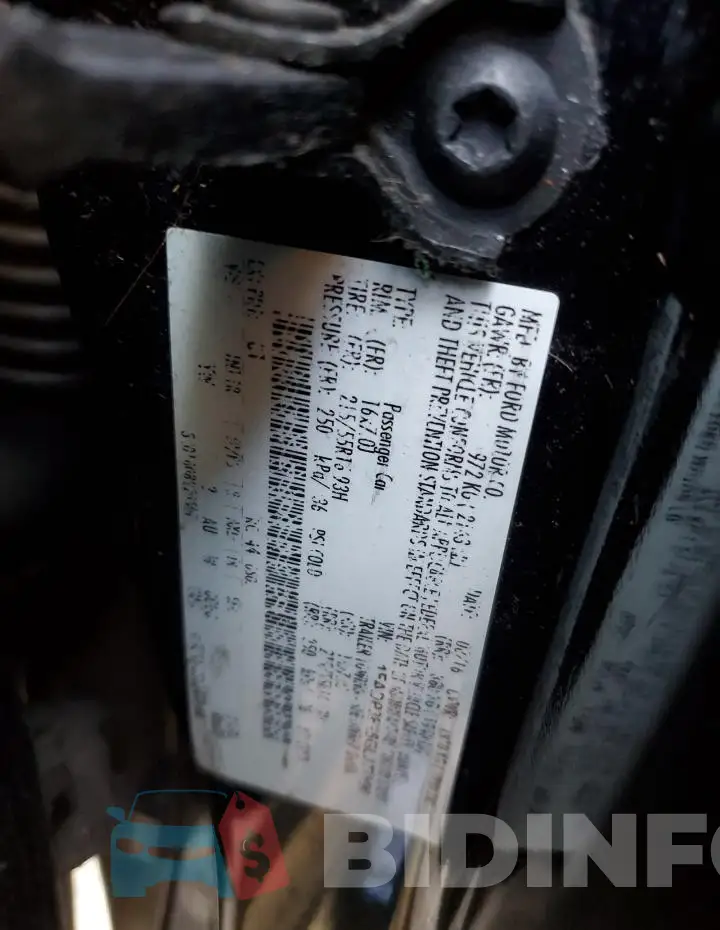 1FADP3F25GL377896 Photo# 12