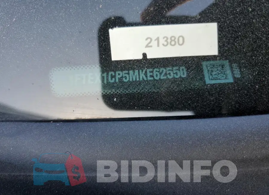 1FTEX1CP5MKE62550 Photo# 12