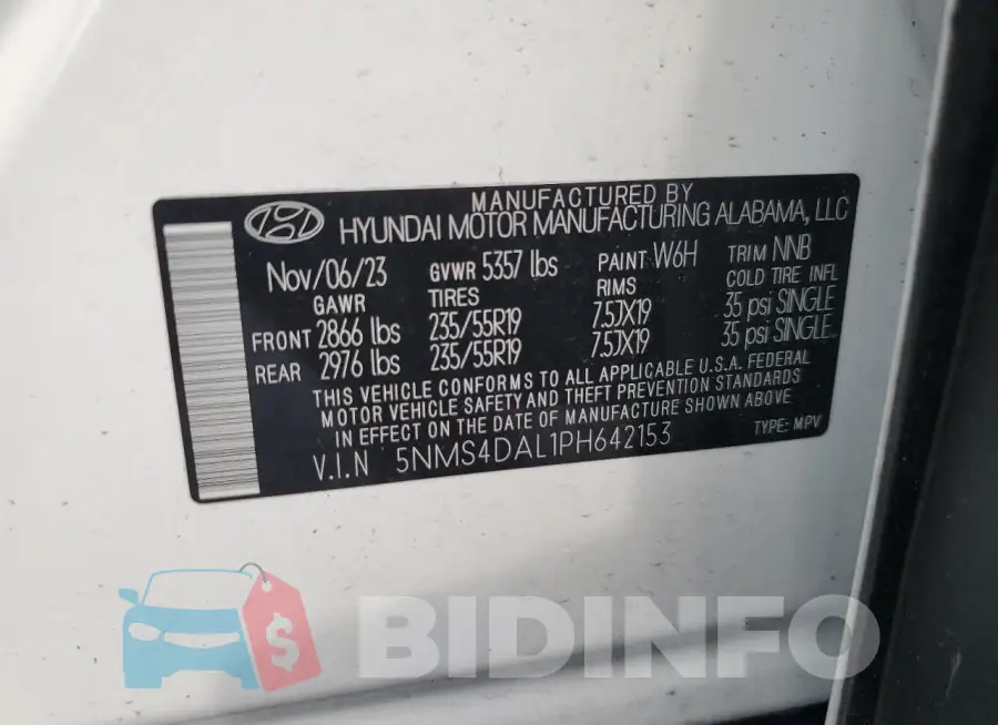 5NMS4DAL1PH642153 Photo# 13
