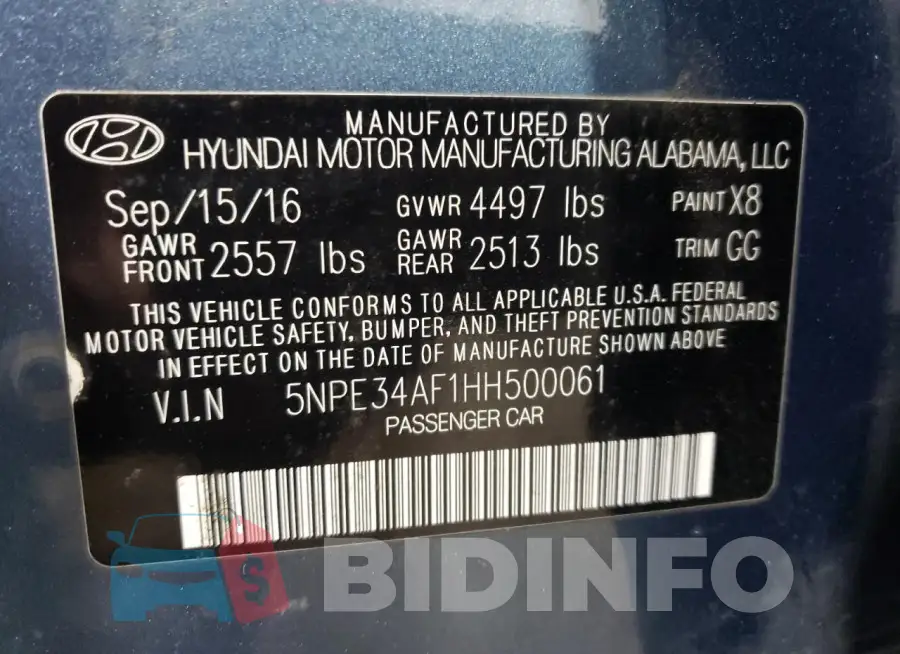 5NPE34AF1HH500061 Photo# 12