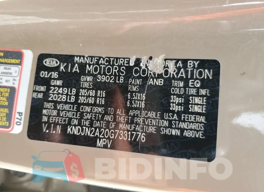 KNDJN2A20G7331776 Photo# 13