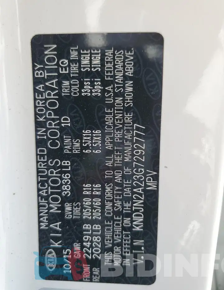 KNDJN2A23G7292777 Photo# 12