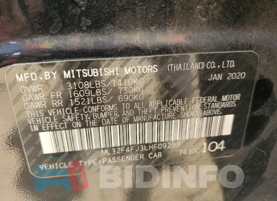 ML32F4FJ3LHF09283 Photo# 13
