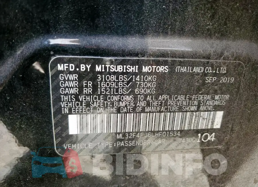 ML32F4FJ6LHF01534 Photo# 12