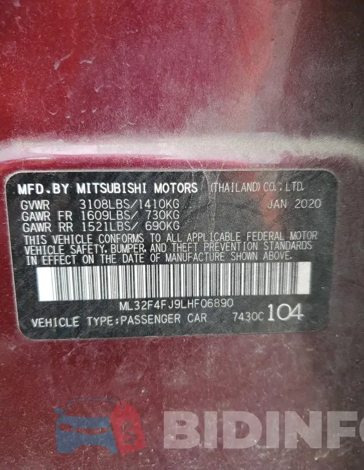ML32F4FJ9LHF06890 Photo# 12
