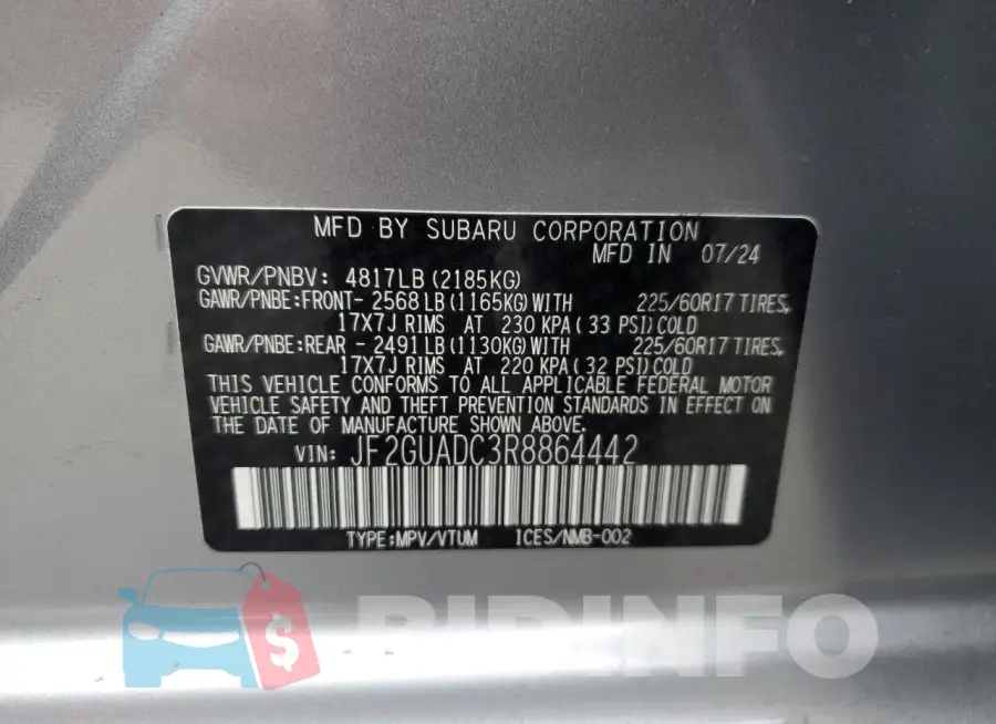 JF2GUADC3R8864442 Photo# 14