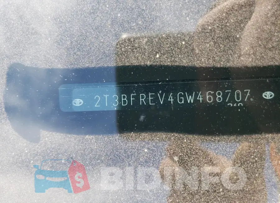 2T3BFREV4GW468707 Photo# 12
