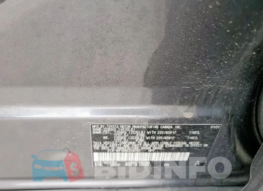 2T3F1RFV6NC258767 Photo# 13