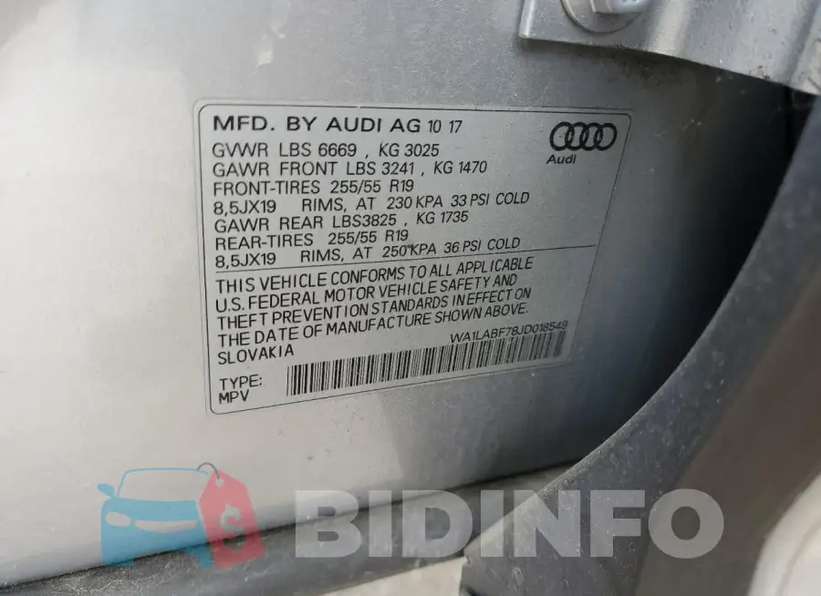 WA1LABF78JD018549 Photo# 13