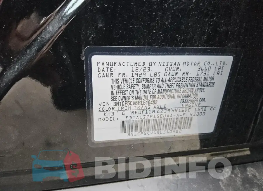 3N1CP5CV6RL510482 Photo# 12