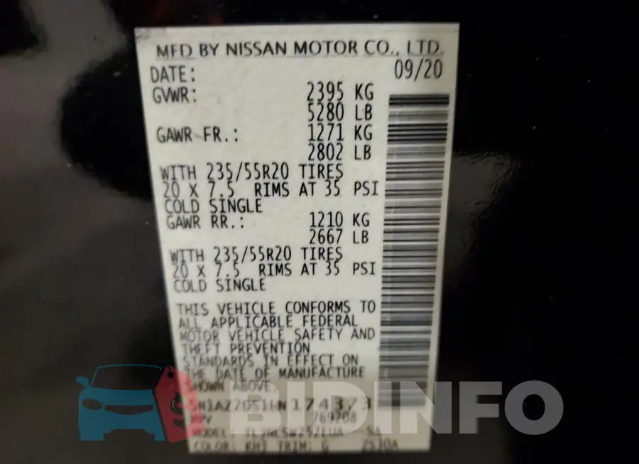 5N1AZ2DS1LN174373 Photo# 14