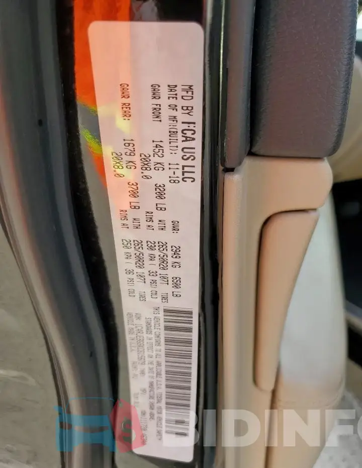 1C4RJEBG6KC615679 Photo# 13