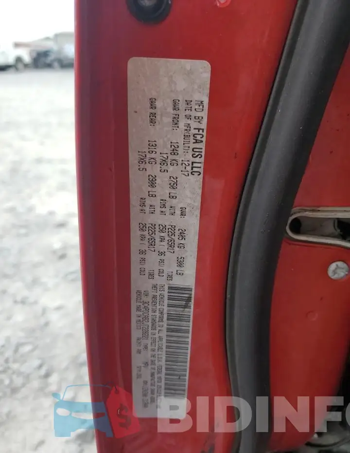 3C4PDCAB2JT228221 Photo# 13