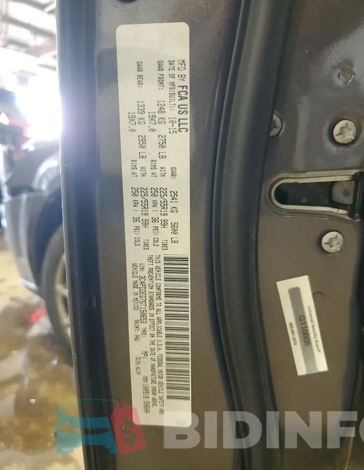 3C4PDDEG7GT150653 Photo# 12