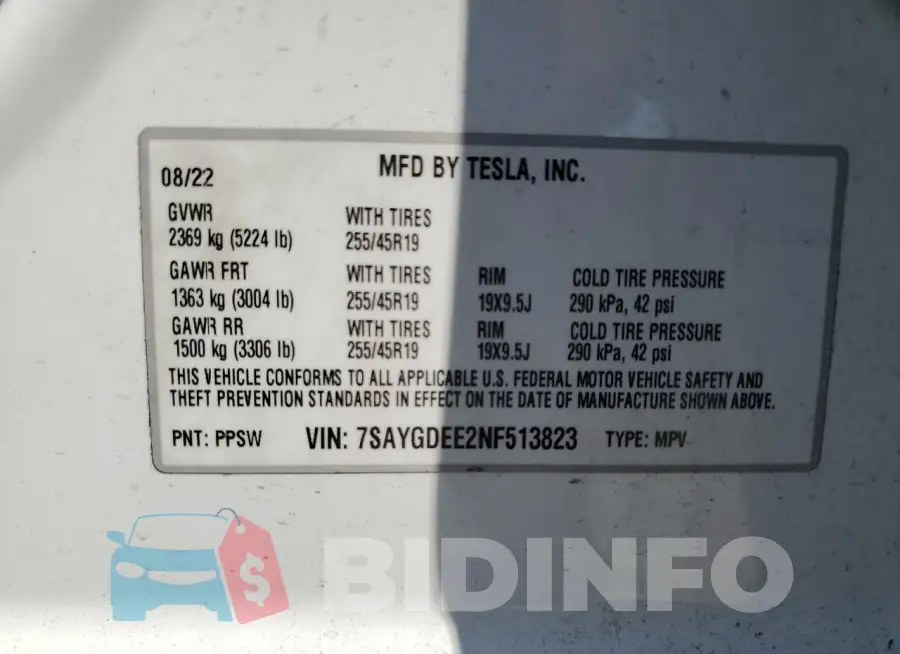 7SAYGDEE2NF513823 Photo# 12