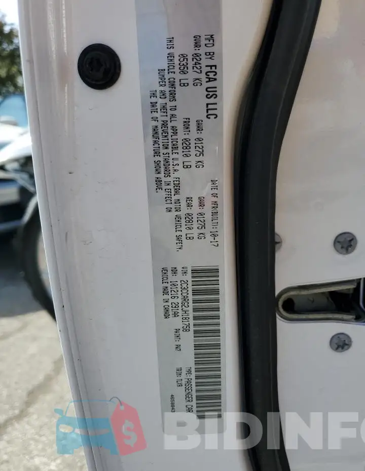 2C3CCARG2JH181758 Photo# 12