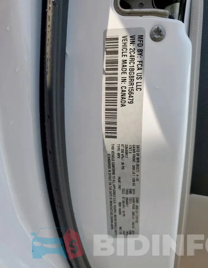 2C4RC1BG8RR156479 Photo# 13