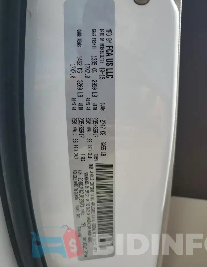 2C4RC1FG7LR129873 Photo# 13
