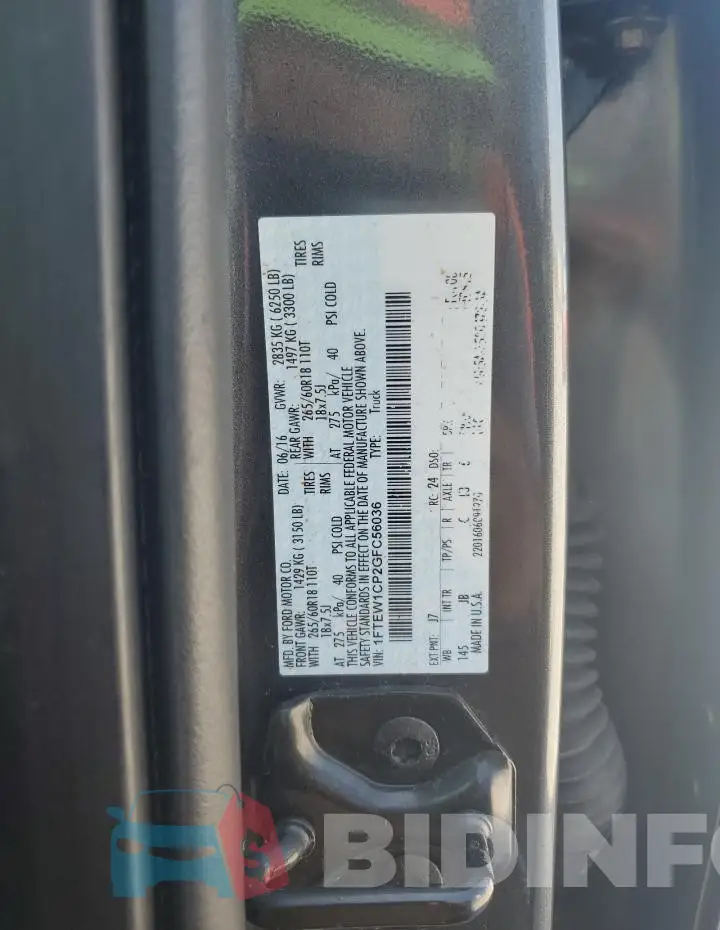 1FTEW1CP2GFC56036 Photo# 12