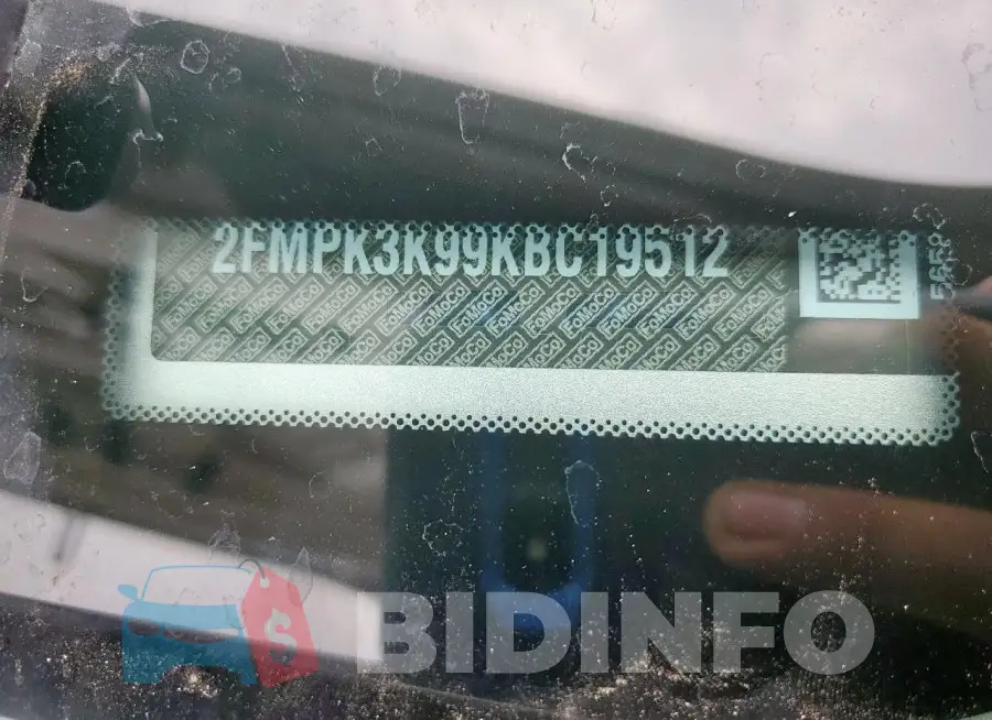 2FMPK3K99KBC19512 Photo# 12