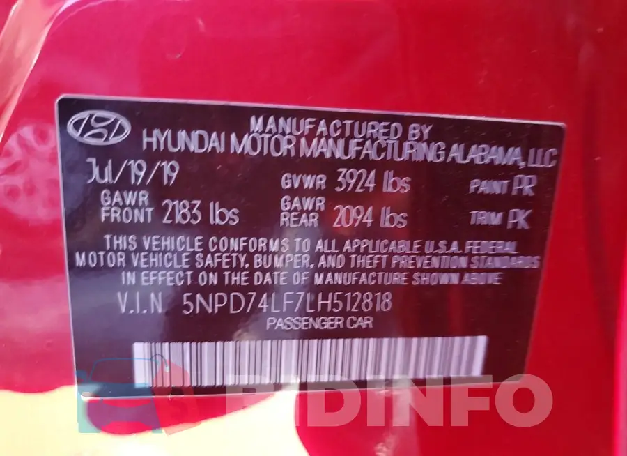 5NPD74LF7LH512818 Photo# 12