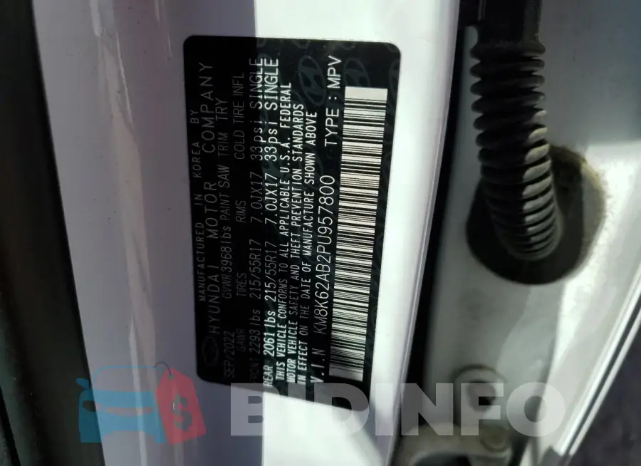 KM8K62AB2PU957800 Photo# 14