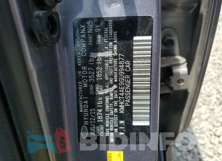 KMHCT4AE9GU994877 Photo# 12
