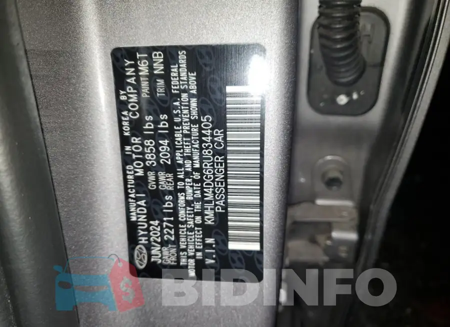 KMHLM4DG6RU834405 Photo# 13