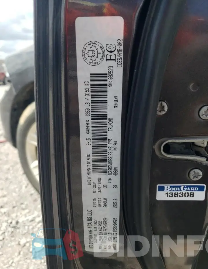 1C6RR7WM9GS129148 Photo# 12