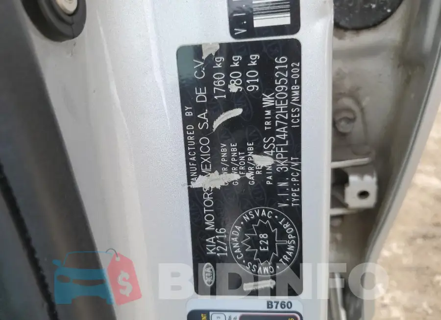 3KPFL4A72HE095216 Photo# 13