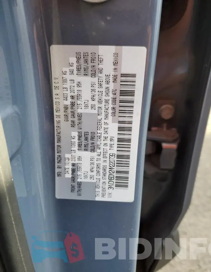 3MVDMBDM2MM220739 Photo# 13