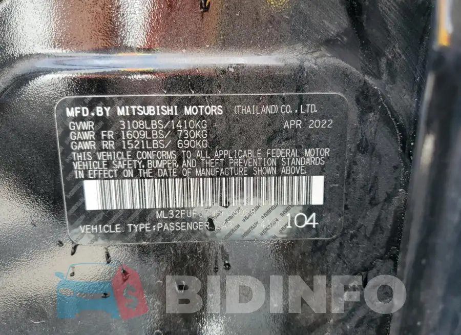 ML32FUFJ7NHF08088 Photo# 13