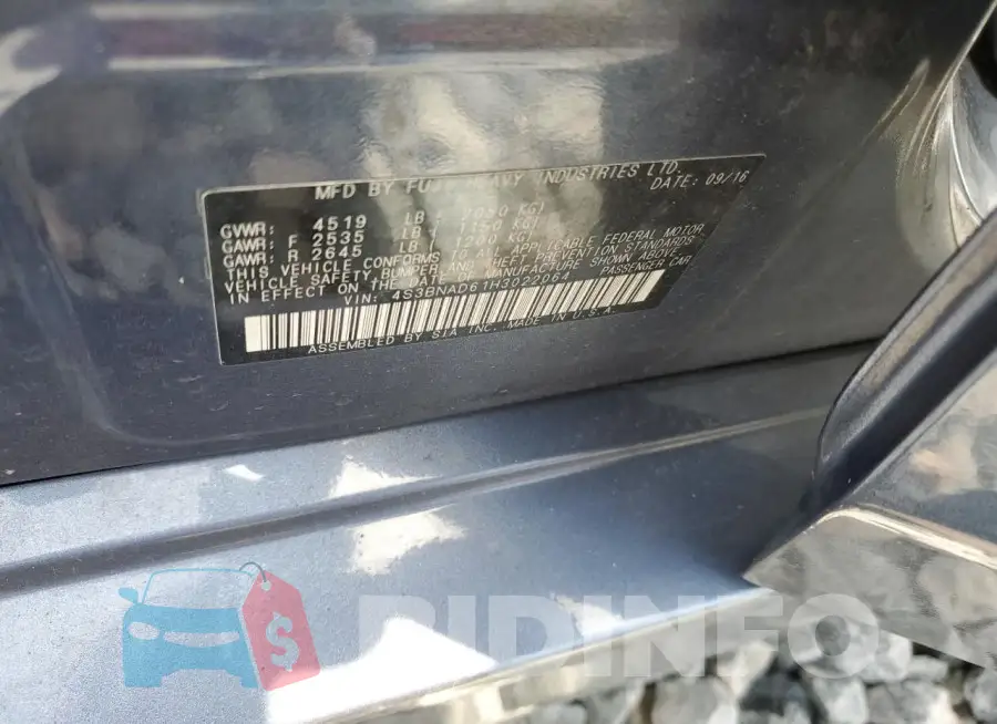 4S3BNAD61H3022064 Photo# 12