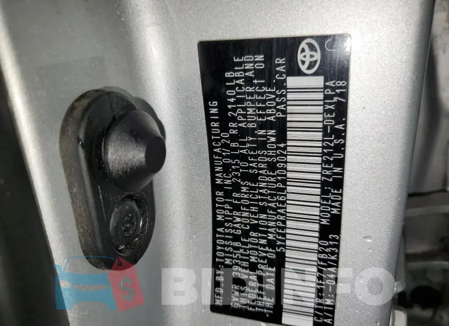 5YFEPRAE6LP109024 Photo# 12